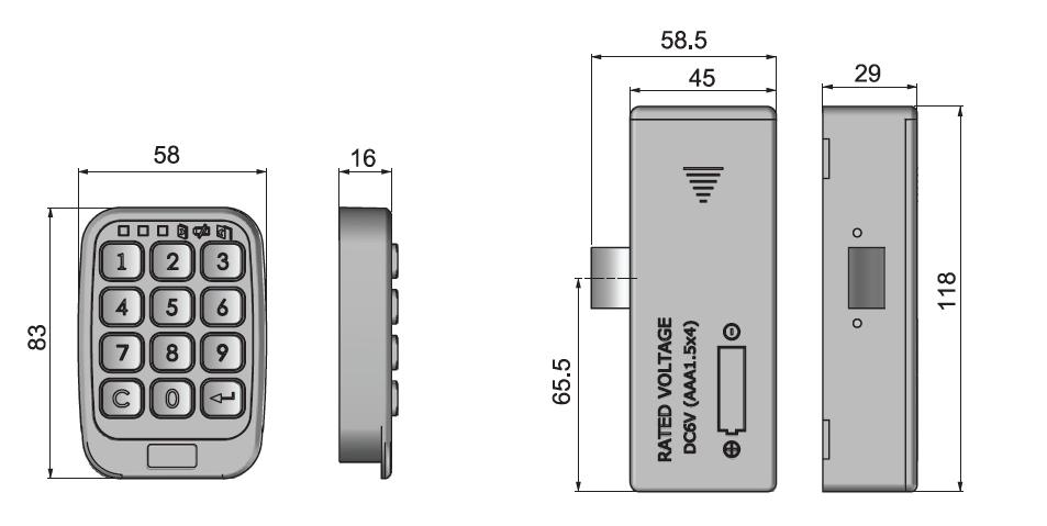 Essentra Mesan Electronic Locking System